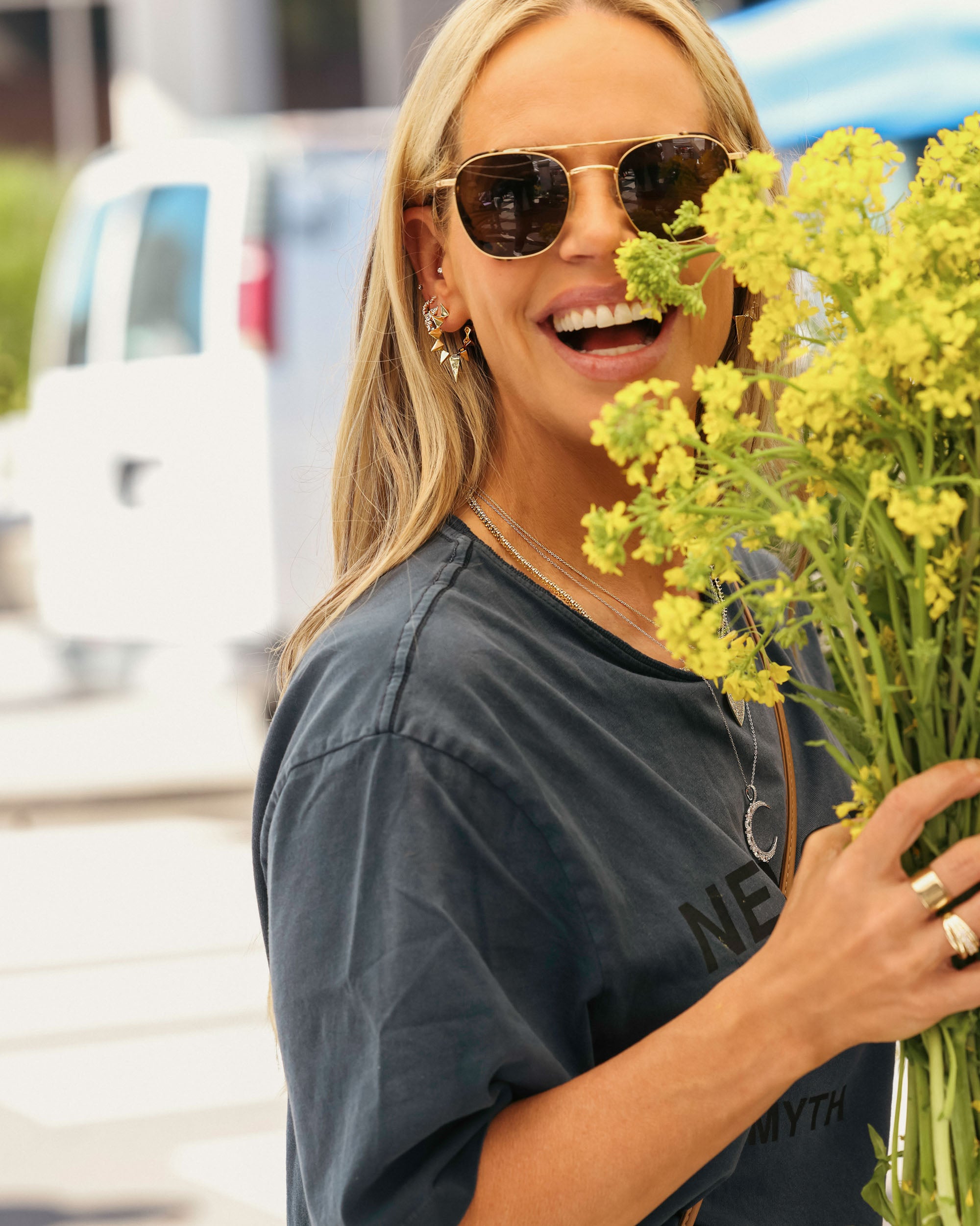 Gabriella's Big Sista Hoops - Gold