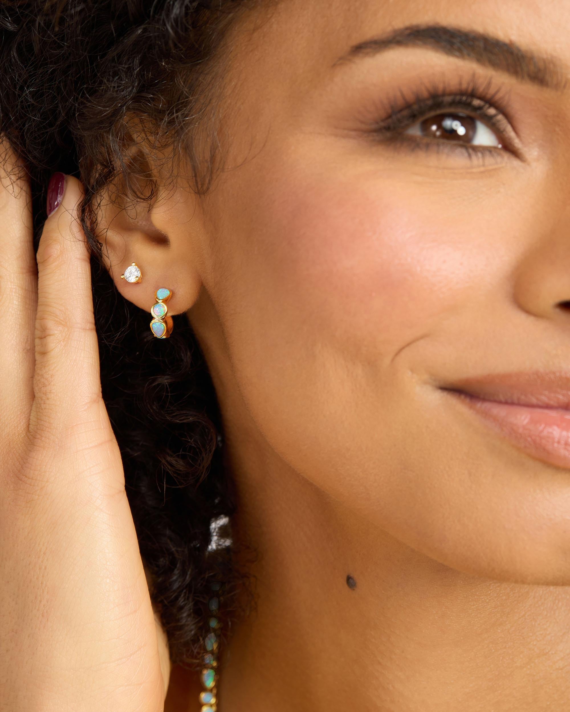 Isla Huggies - Gold|Blue Opal