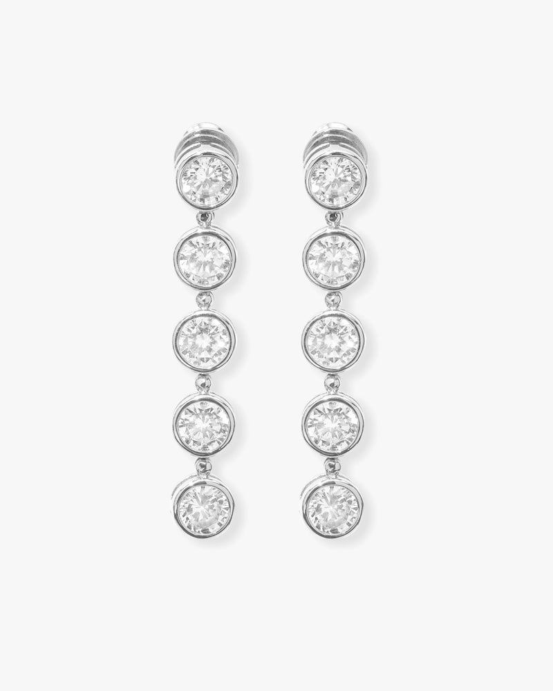 Mama Baroness Earrings - Silver