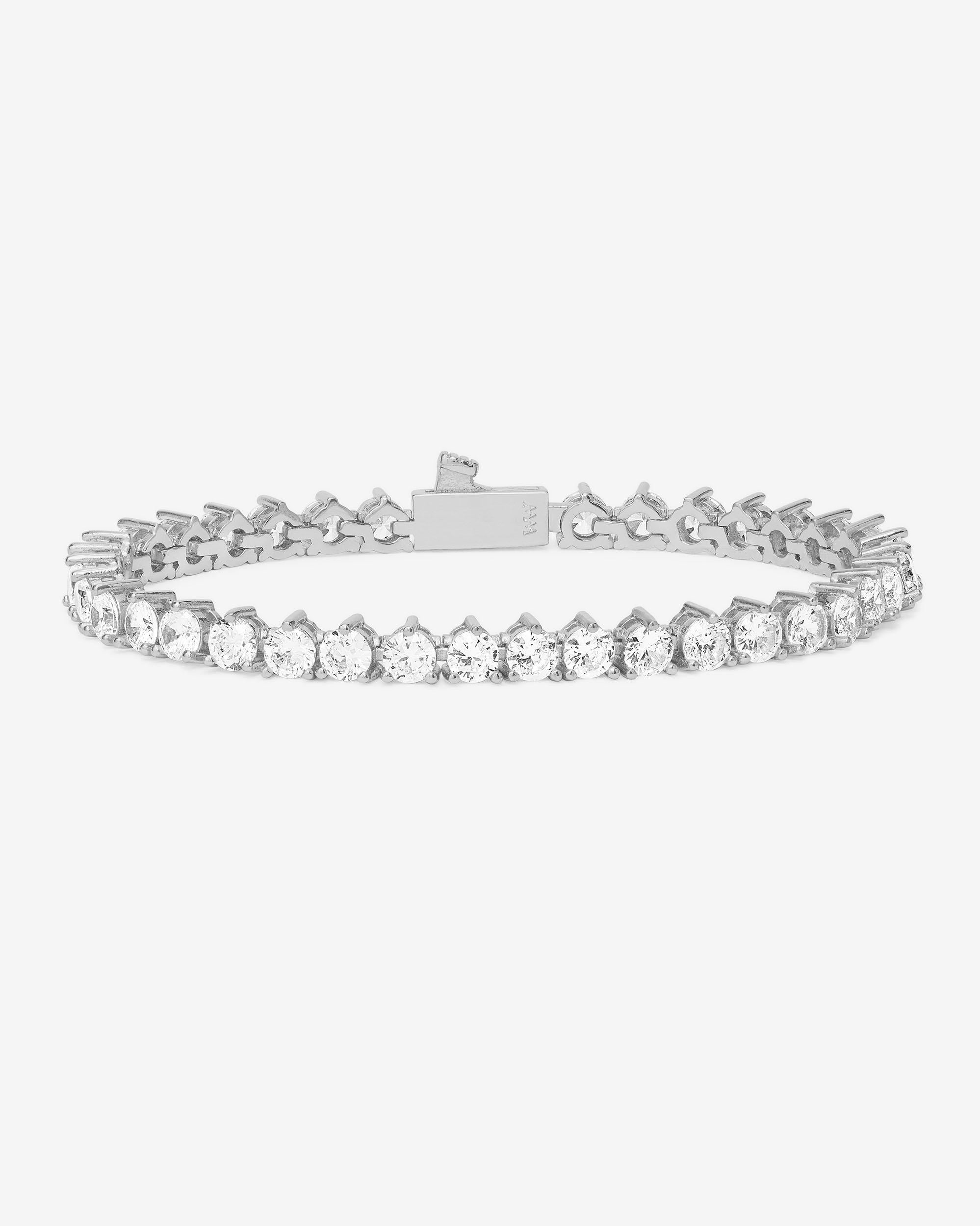 ALEXIA STAM 新品✨Bianca Mariposa Groove M Not Your Basic Tennis Bracelet 4mm | Everyday Silver – Melinda