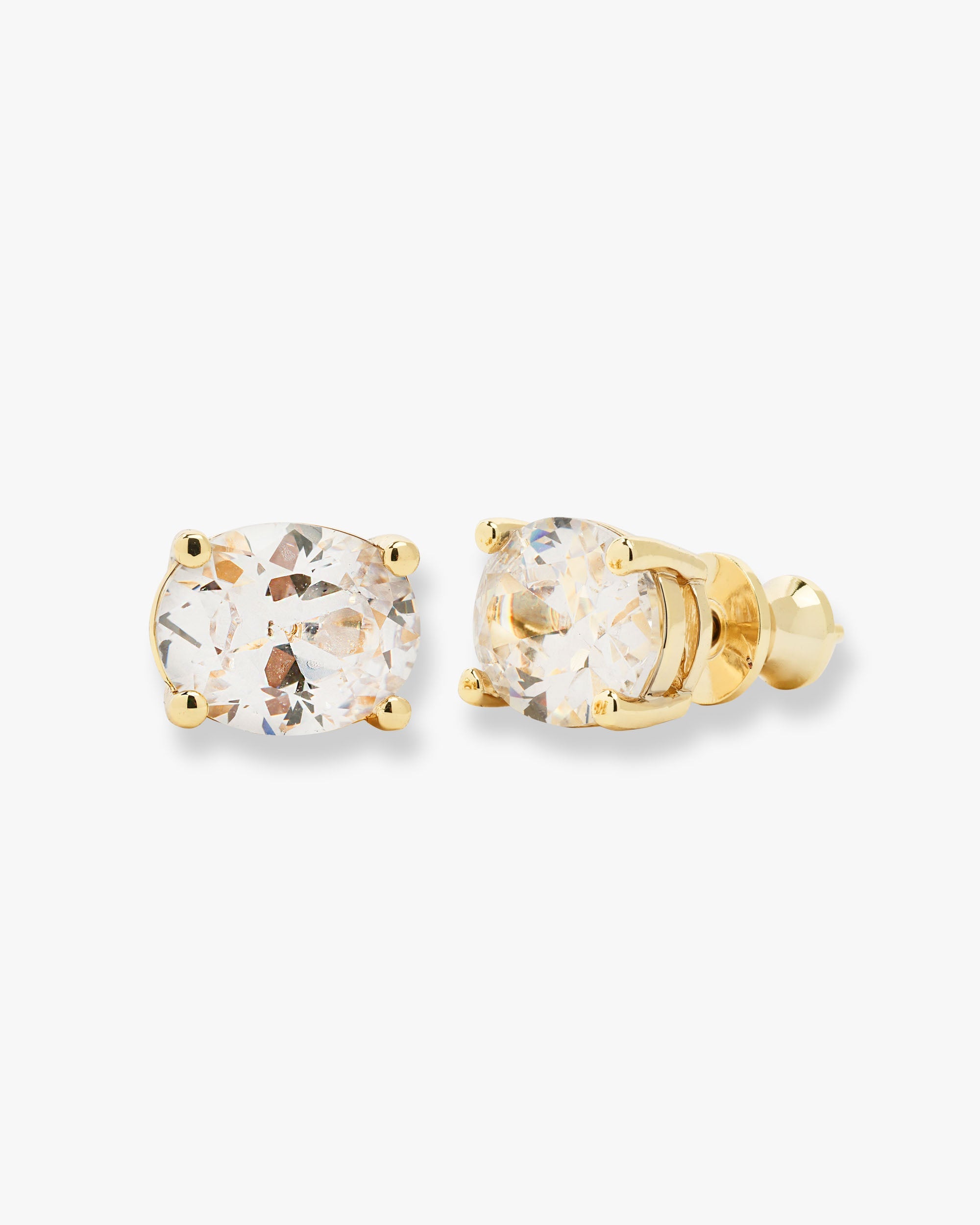 MELINDA MARIA: HELLO GORGEOUS! 10MM STUD-SILVER