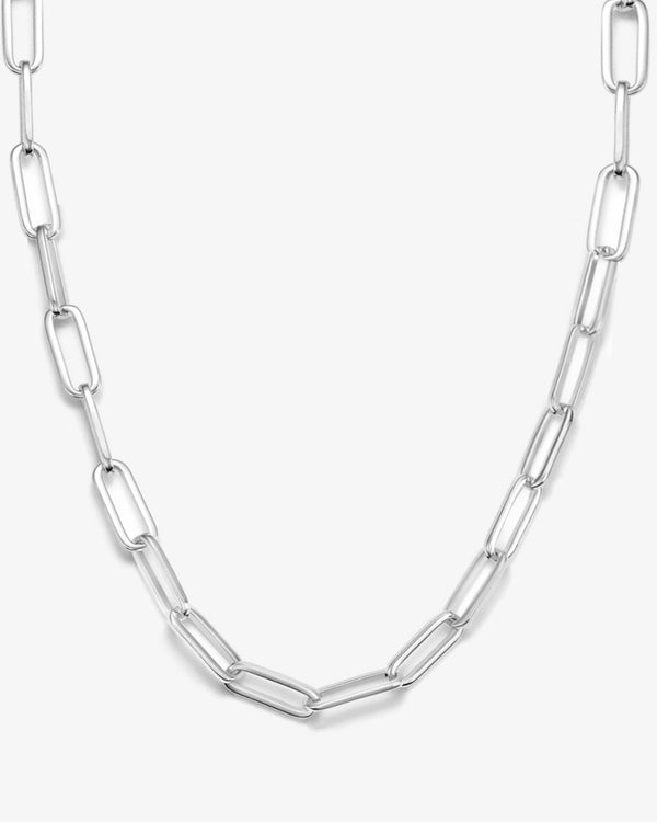 Carrie Chain Necklace - Silver