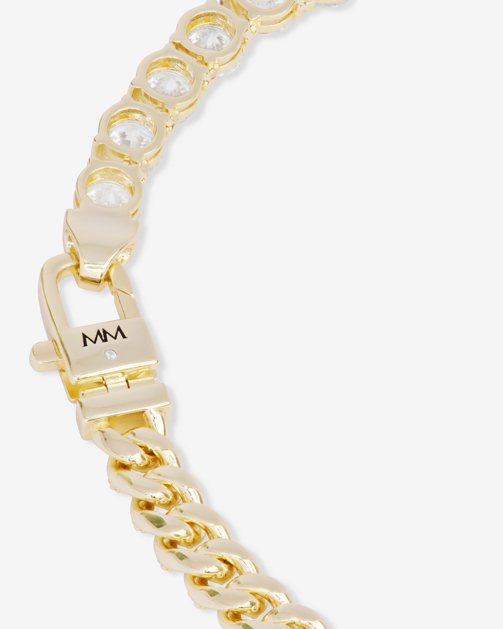 Julian Loves Diamonds Necklace - Gold|White Diamondettes