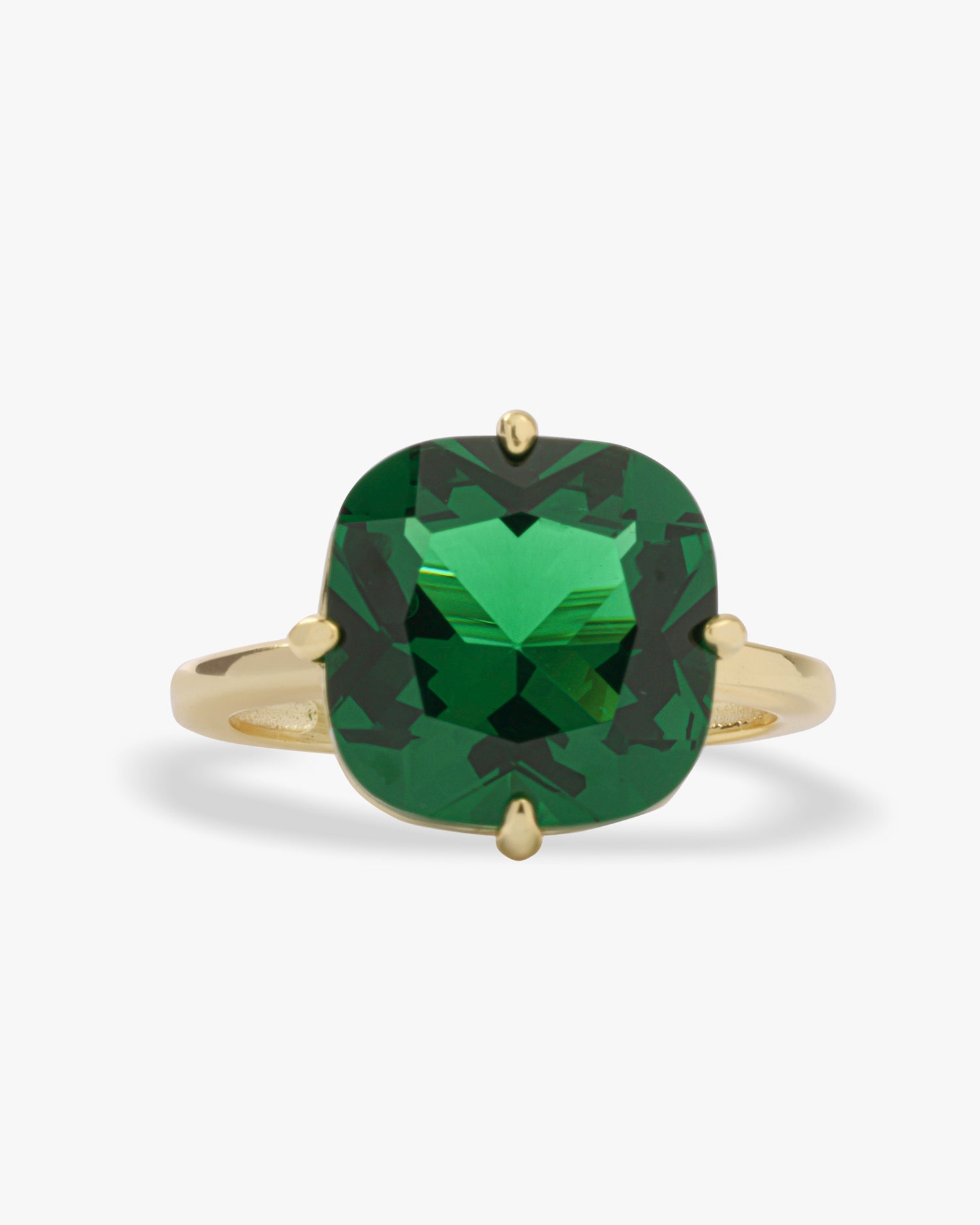 Grand Empress Ring - Gold|Emerald
