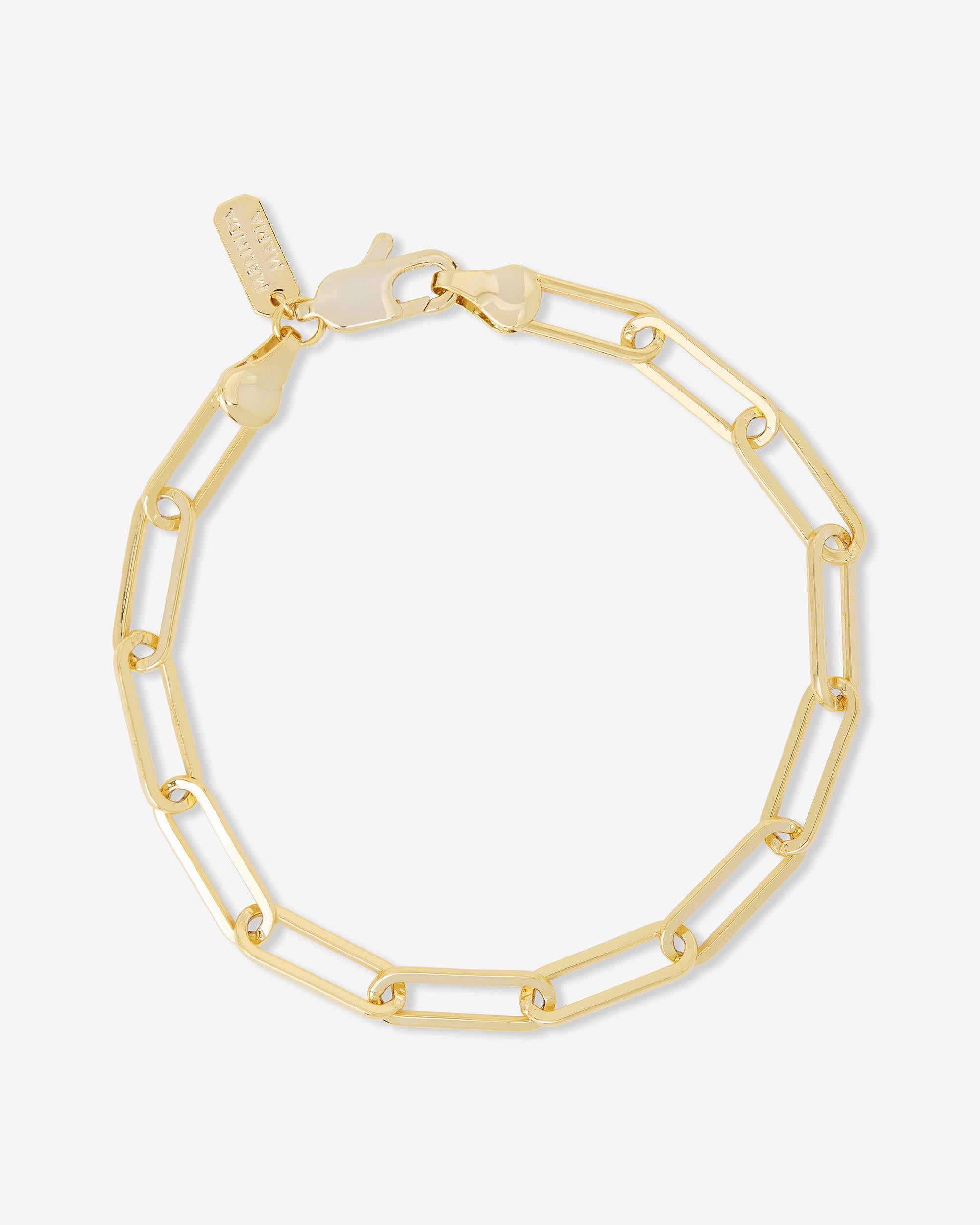 Samantha Chain Link Bracelet - Gold