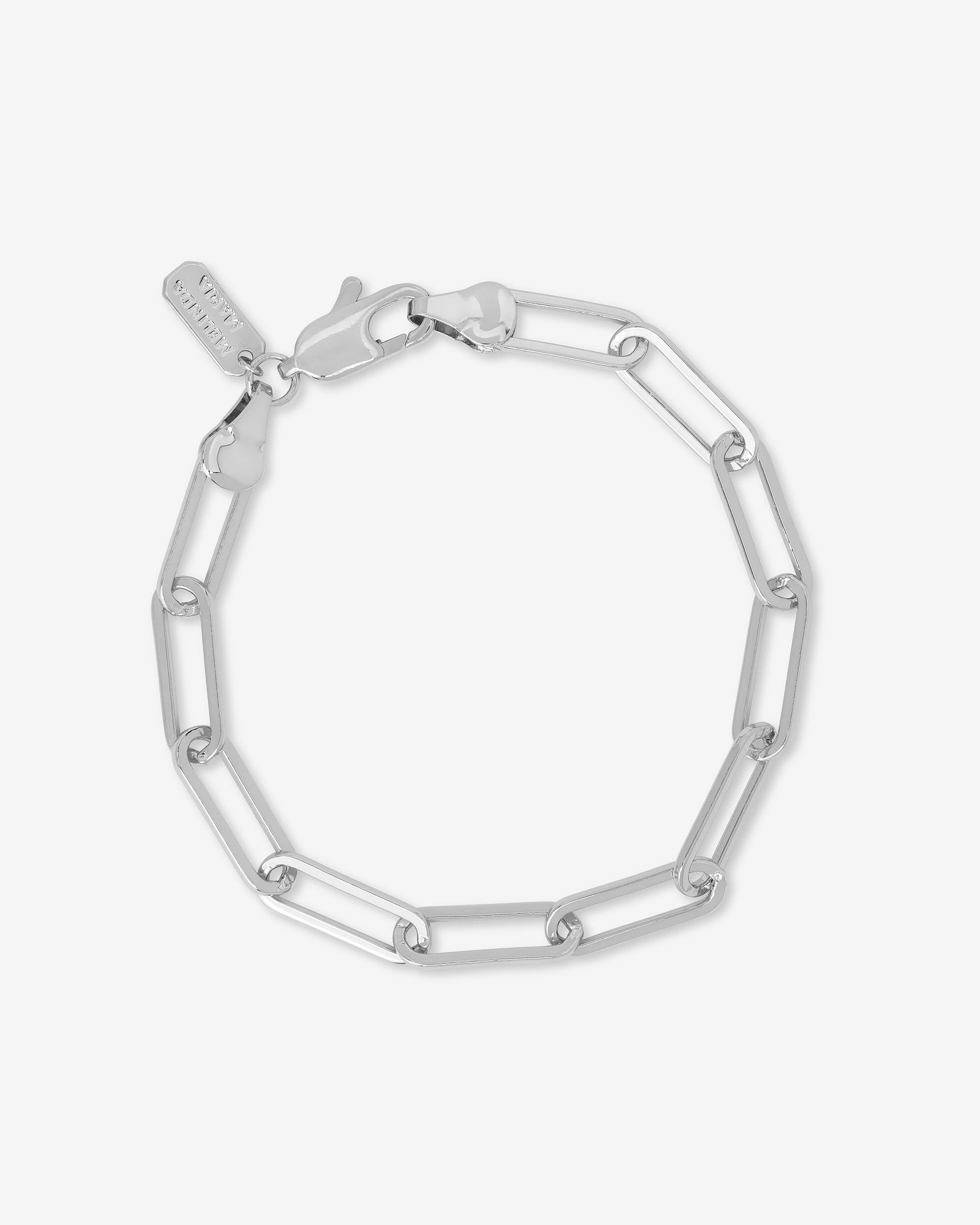 Samantha Chain Link Bracelet - Silver