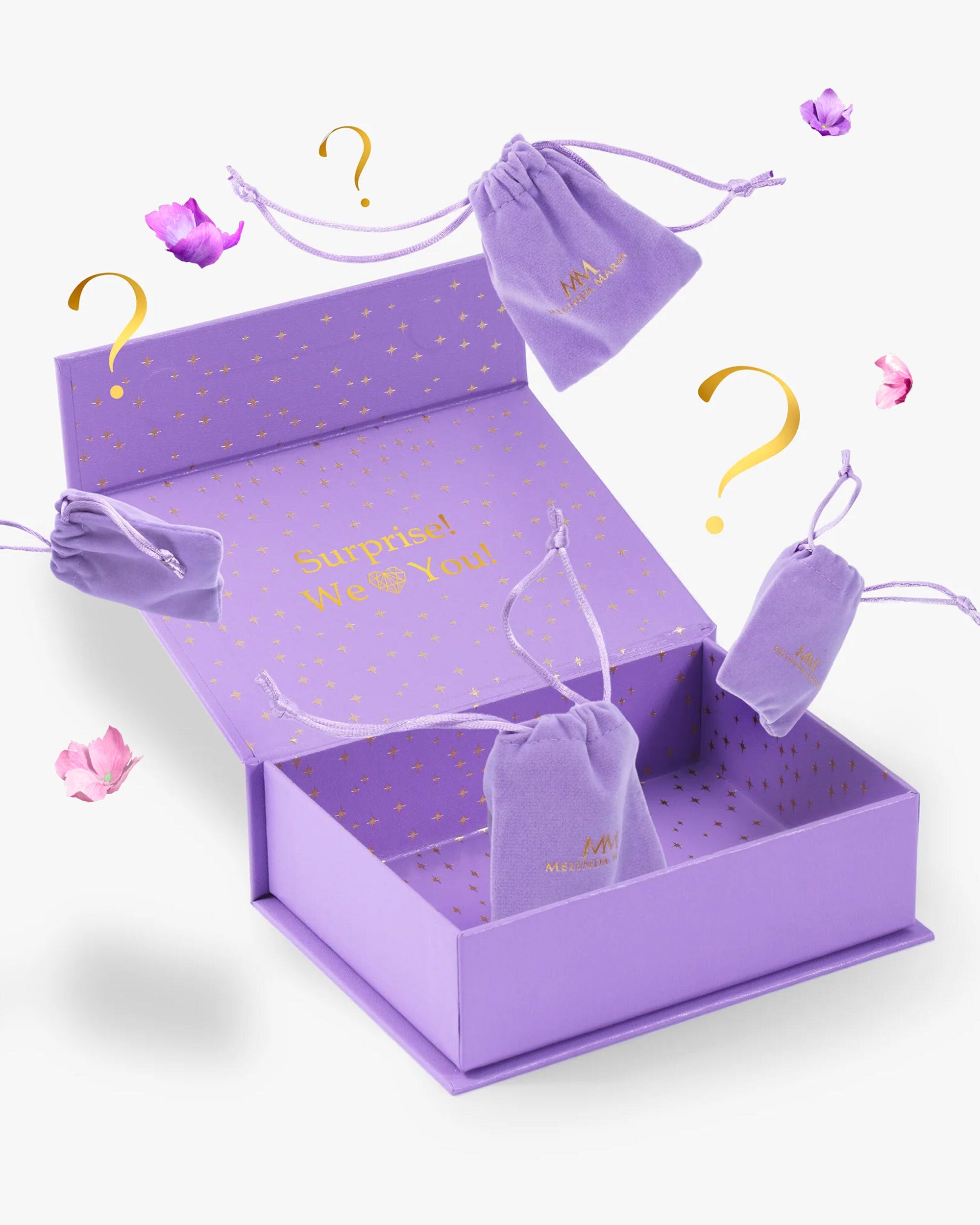 Spring Mystery Box, Gold | Melinda Maria Jewelry