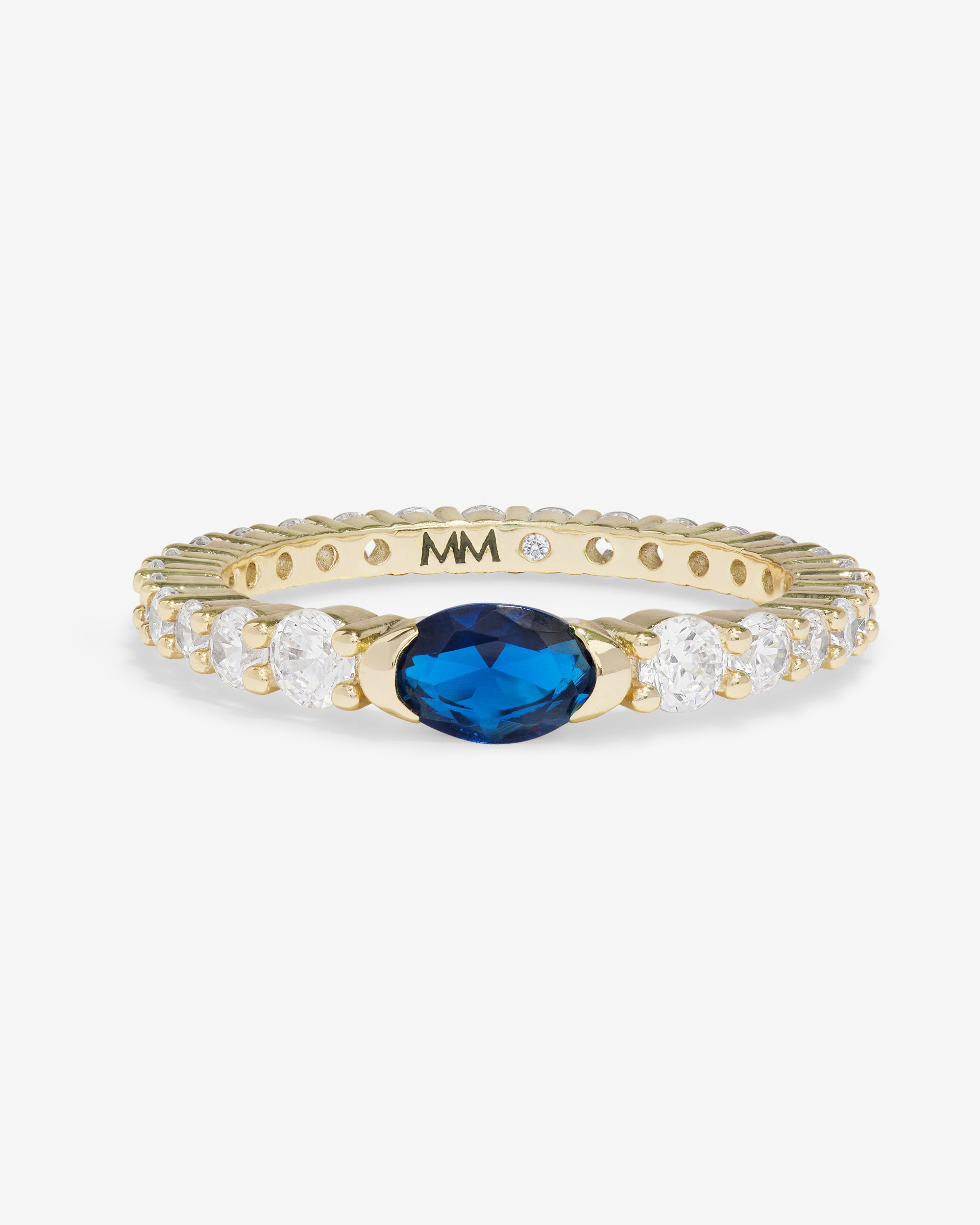 The Maven Ring - Gold|Blue Sapphire