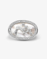 Zodiac Constellation Ring - Silver