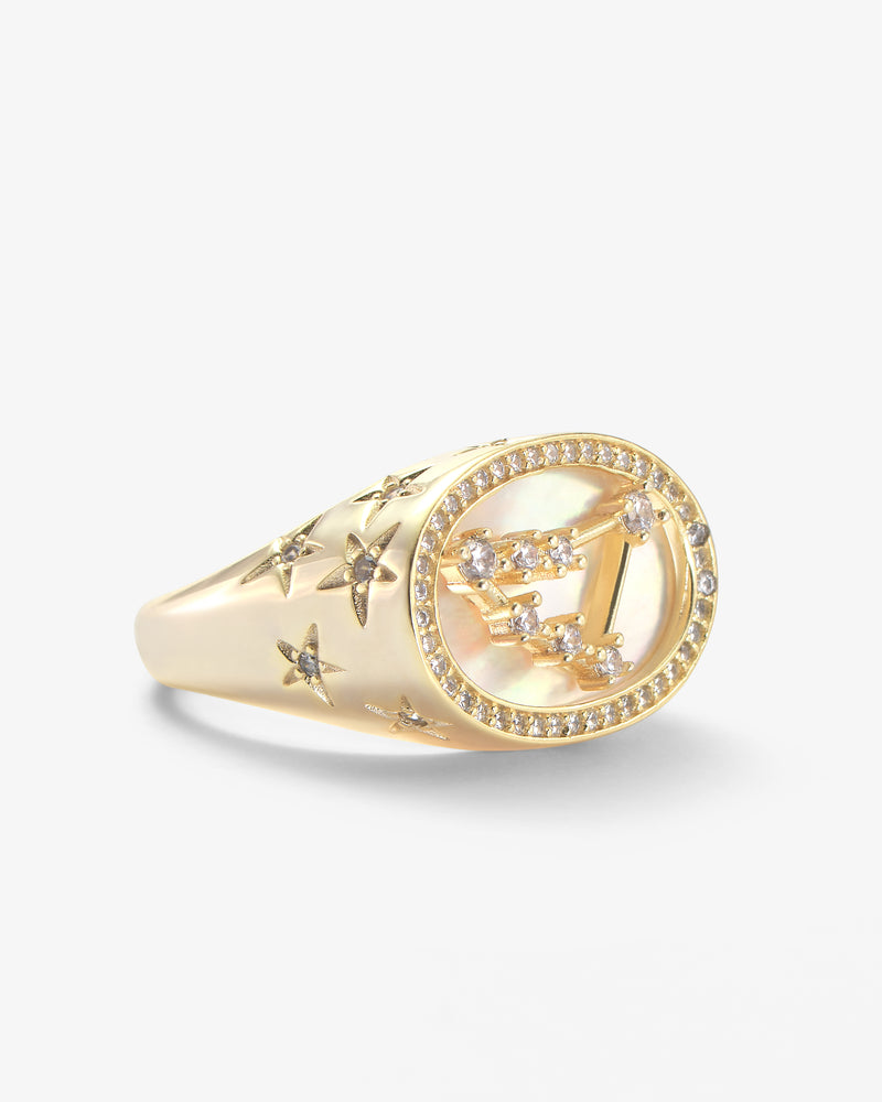 Zodiac Constellation Ring - Gold