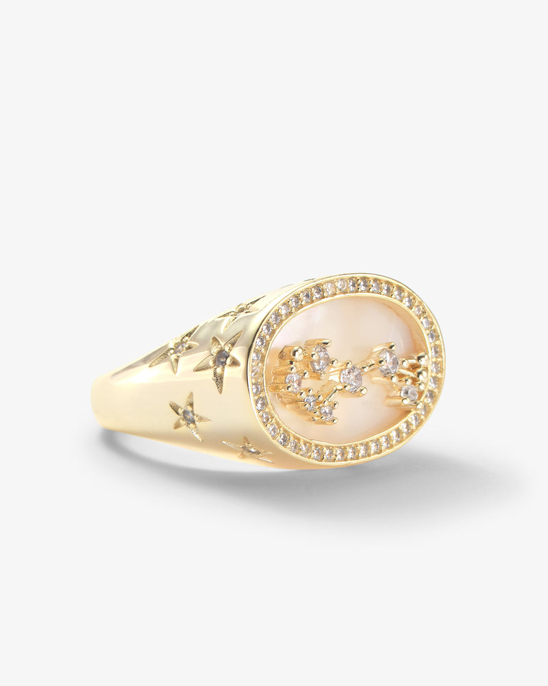 Zodiac Constellation Ring - Gold
