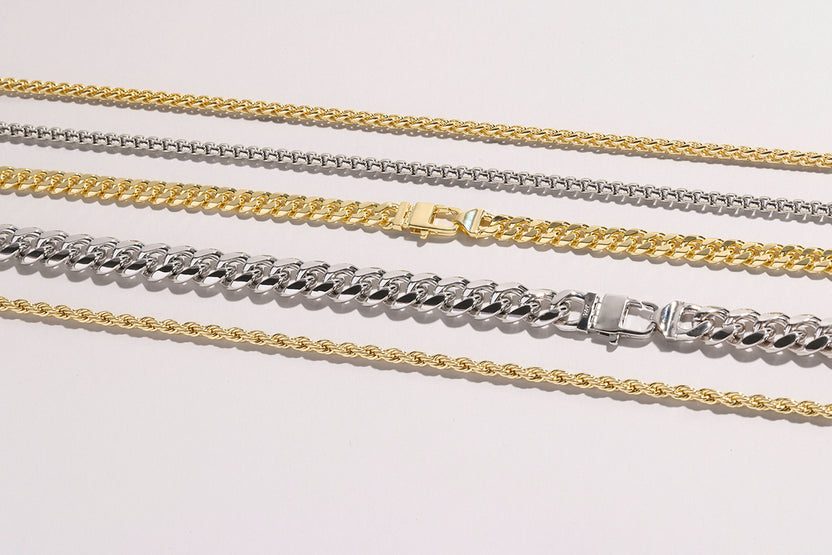 4 Types of Men's Chains Styles – Melinda Maria Jewelry
