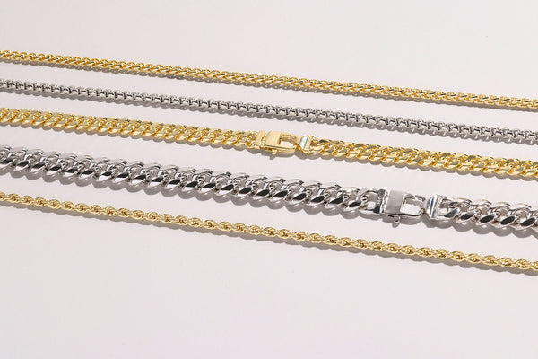 4 Types of Men's Chains & Necklace Styles