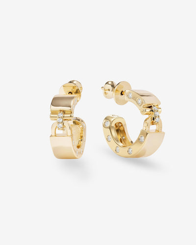 Ashley Lock Cuff 6mm - Gold