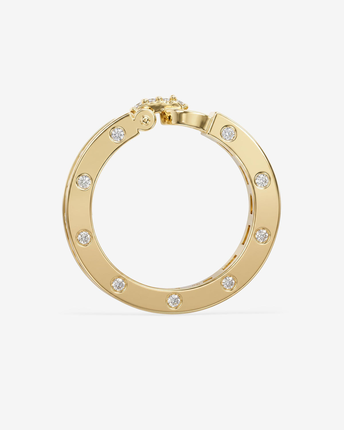 Ashley Melrose Ring - Gold|White Diamondettes