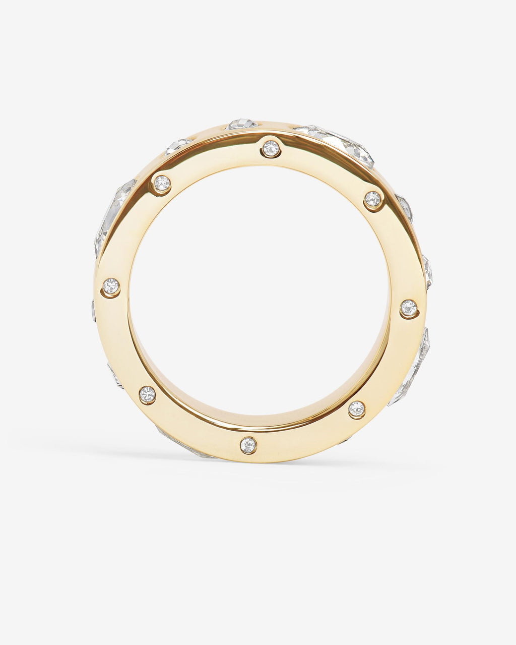 Ashley Sunset Ring - Gold|White Diamondettes