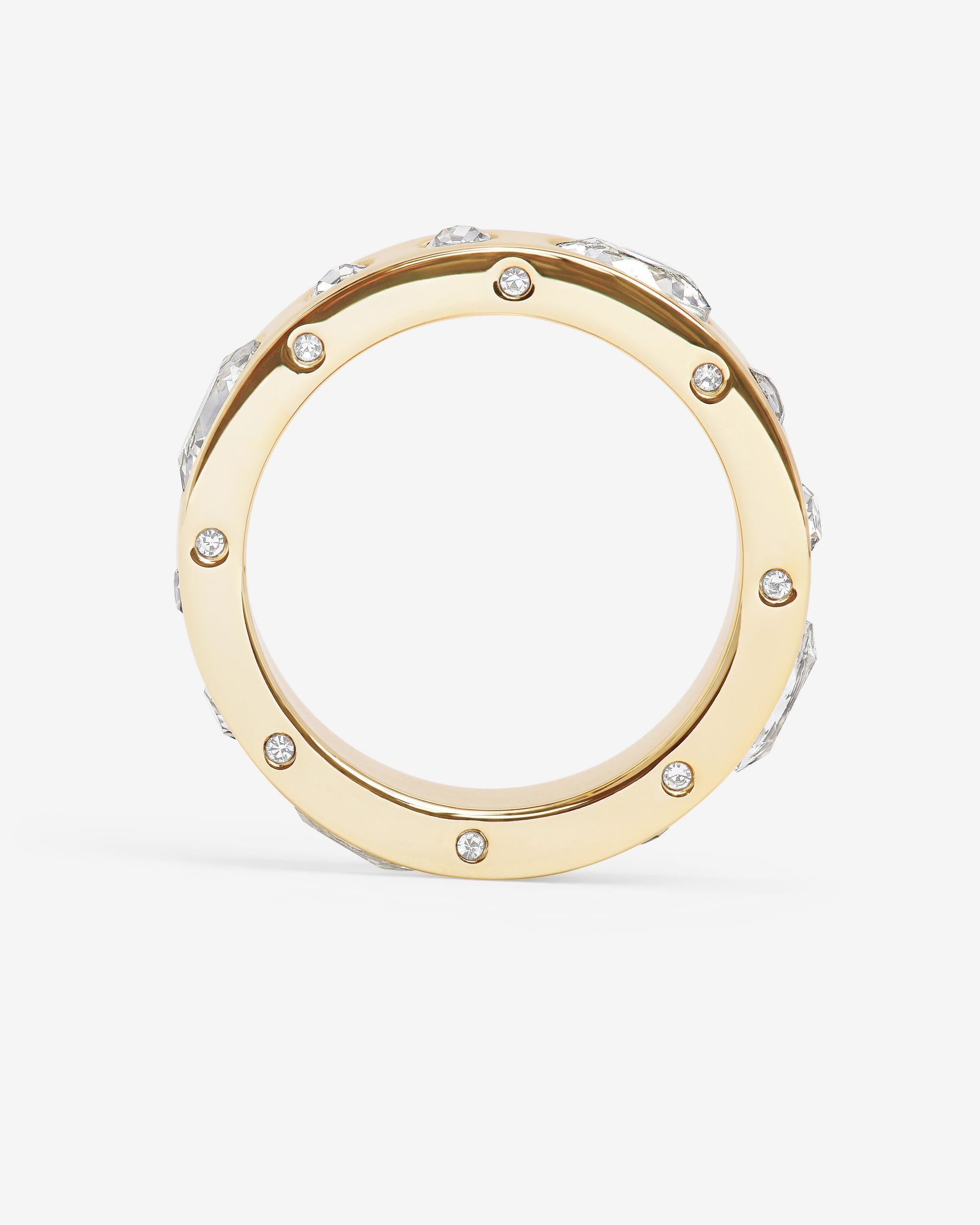 Ashley Sunset Ring - Gold|White Diamondettes