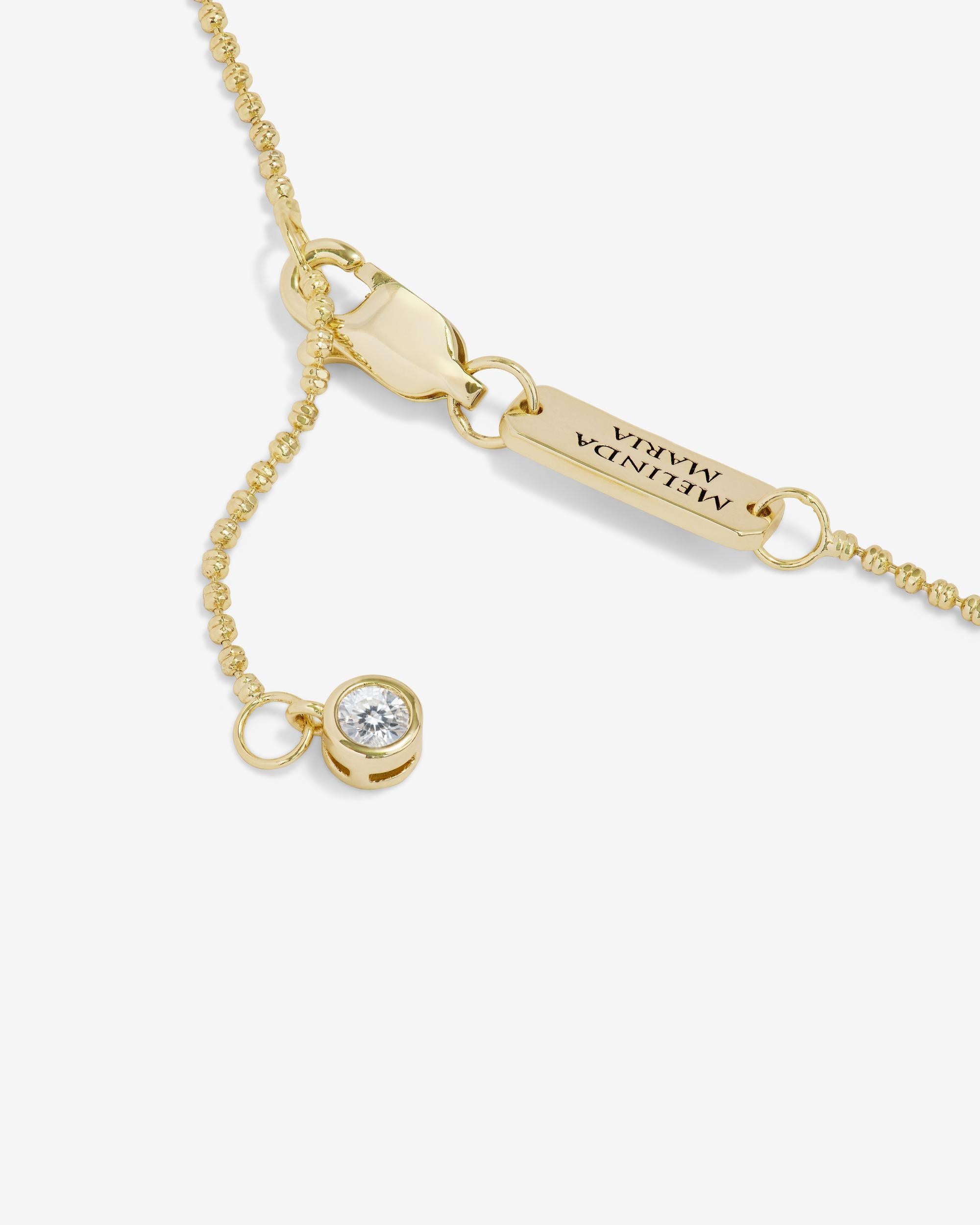 Ashley Venice Necklace - Gold|White Diamondettes