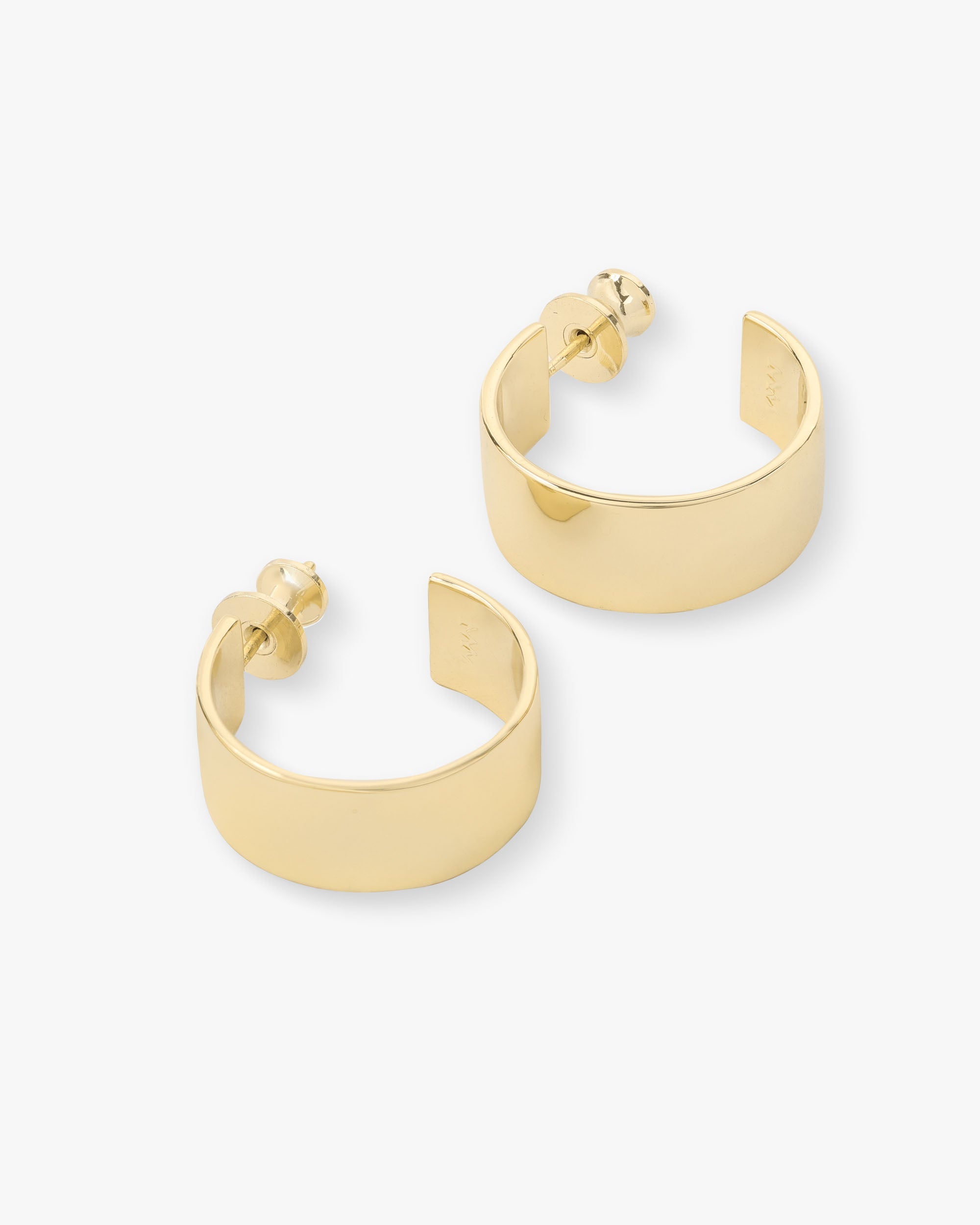 Atlas Hoops .75" - Gold