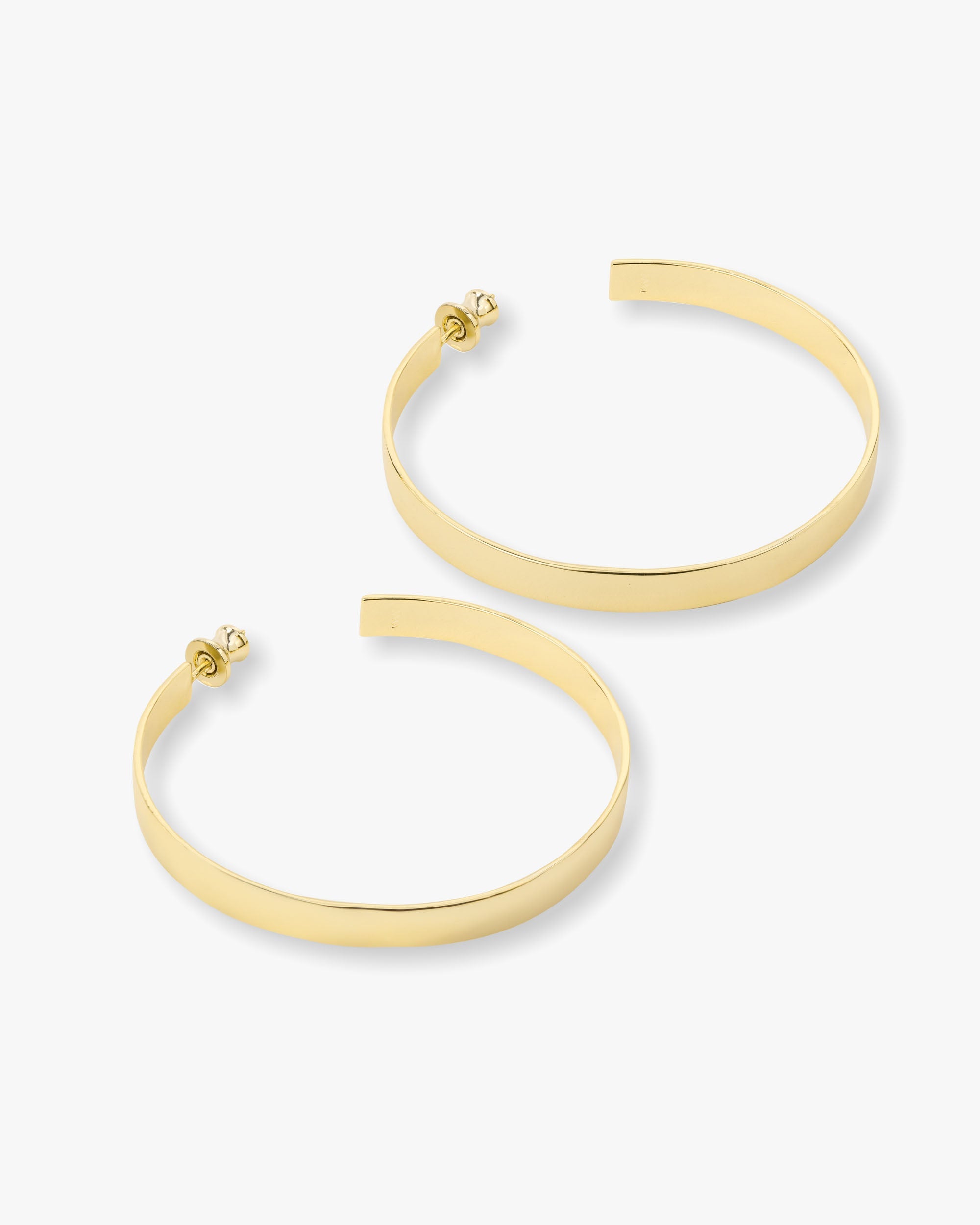 Atlas Hoops 2" - Gold