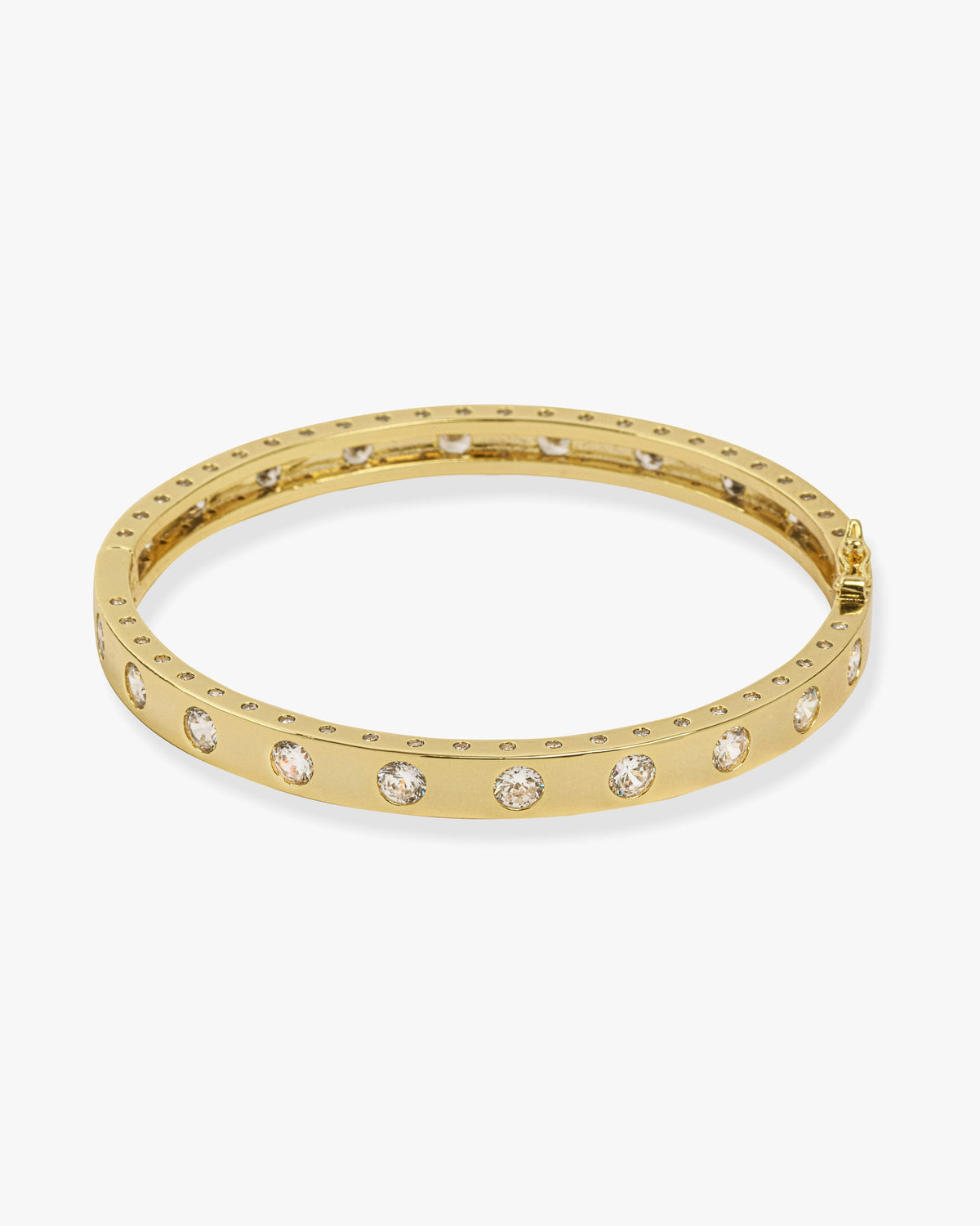Ashley Hinge Cuff - Silver