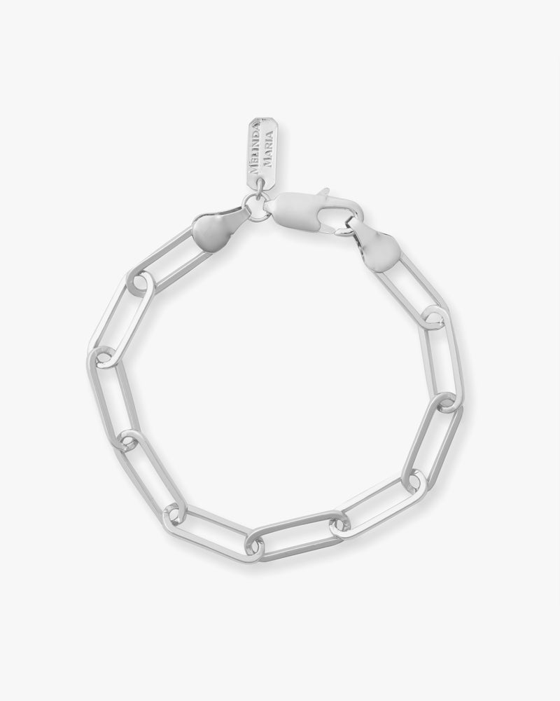Samantha Chain Link Bracelet - Silver