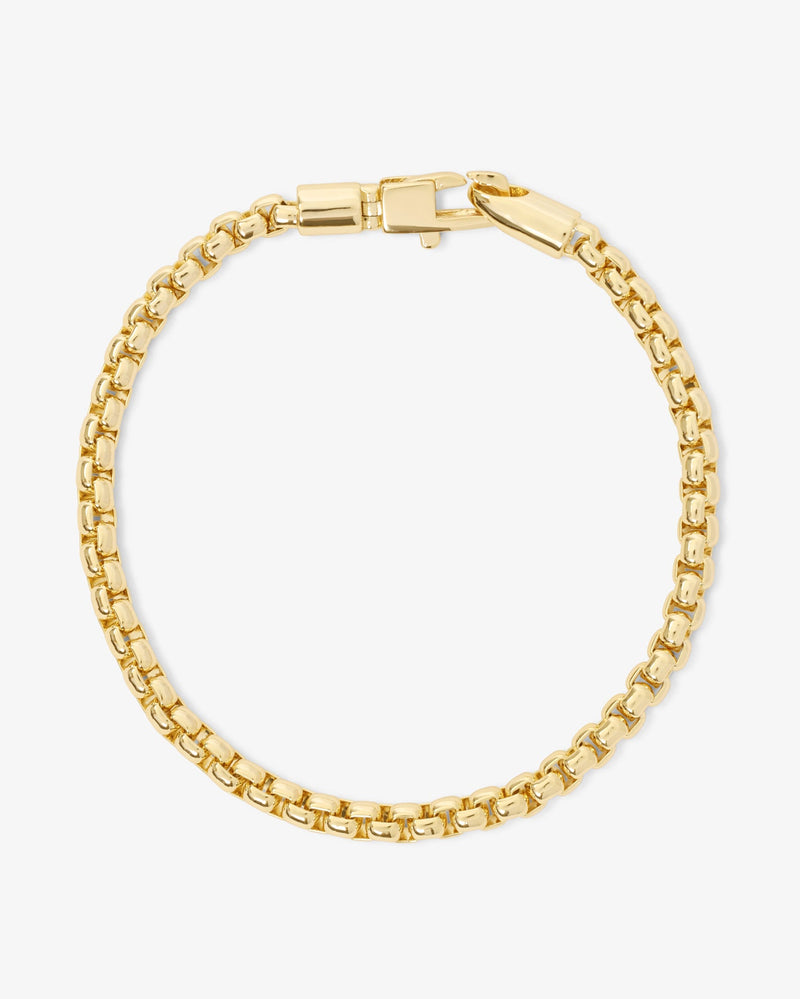 Logan Rolo Chain Bracelet - Gold
