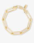 Carrie Chain Link Bracelet 8mm - Gold