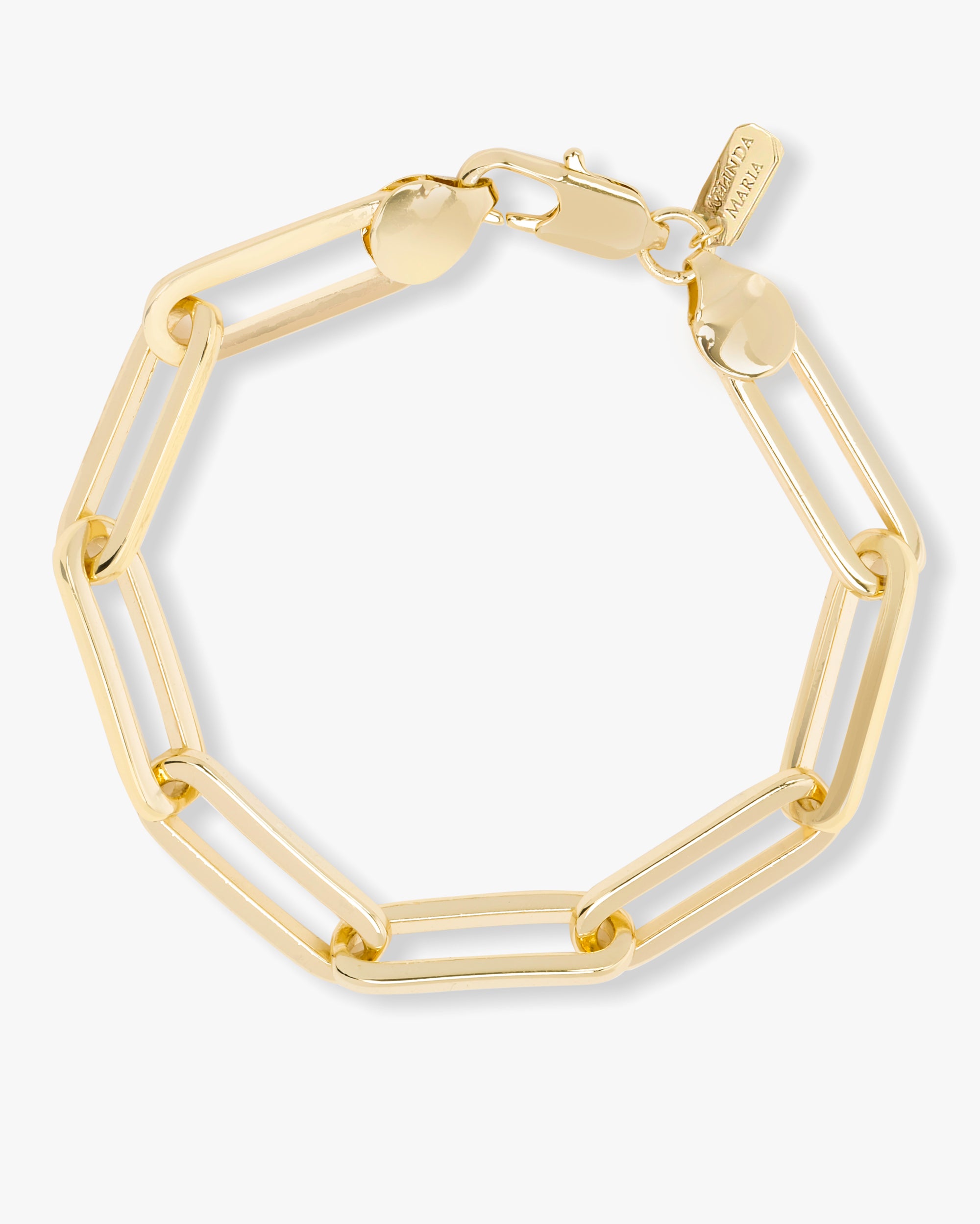 Carrie Chain Link Bracelet 8mm - Gold