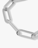 Carrie Chain Link Bracelet - Silver
