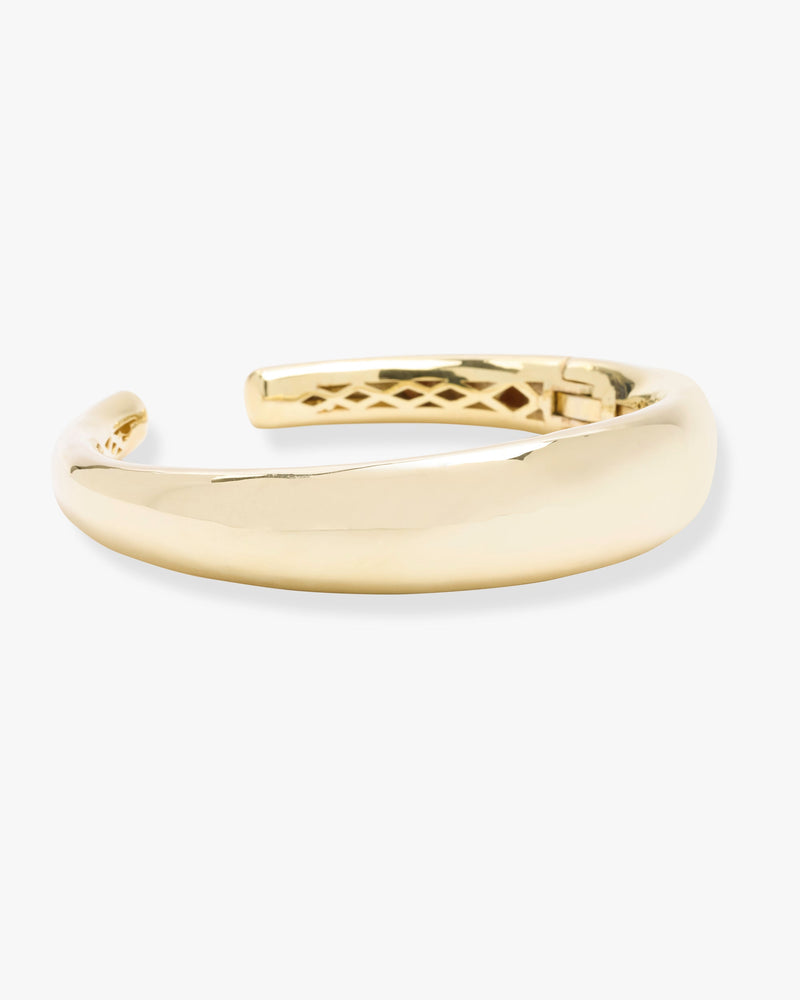 "She's So Smooth" Tube Cuff - Gold