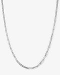 Samantha Chain Necklace 3mm - Silver