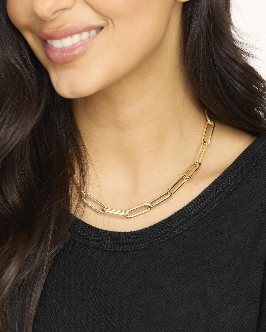 Carrie Chain Necklace 8mm - Gold