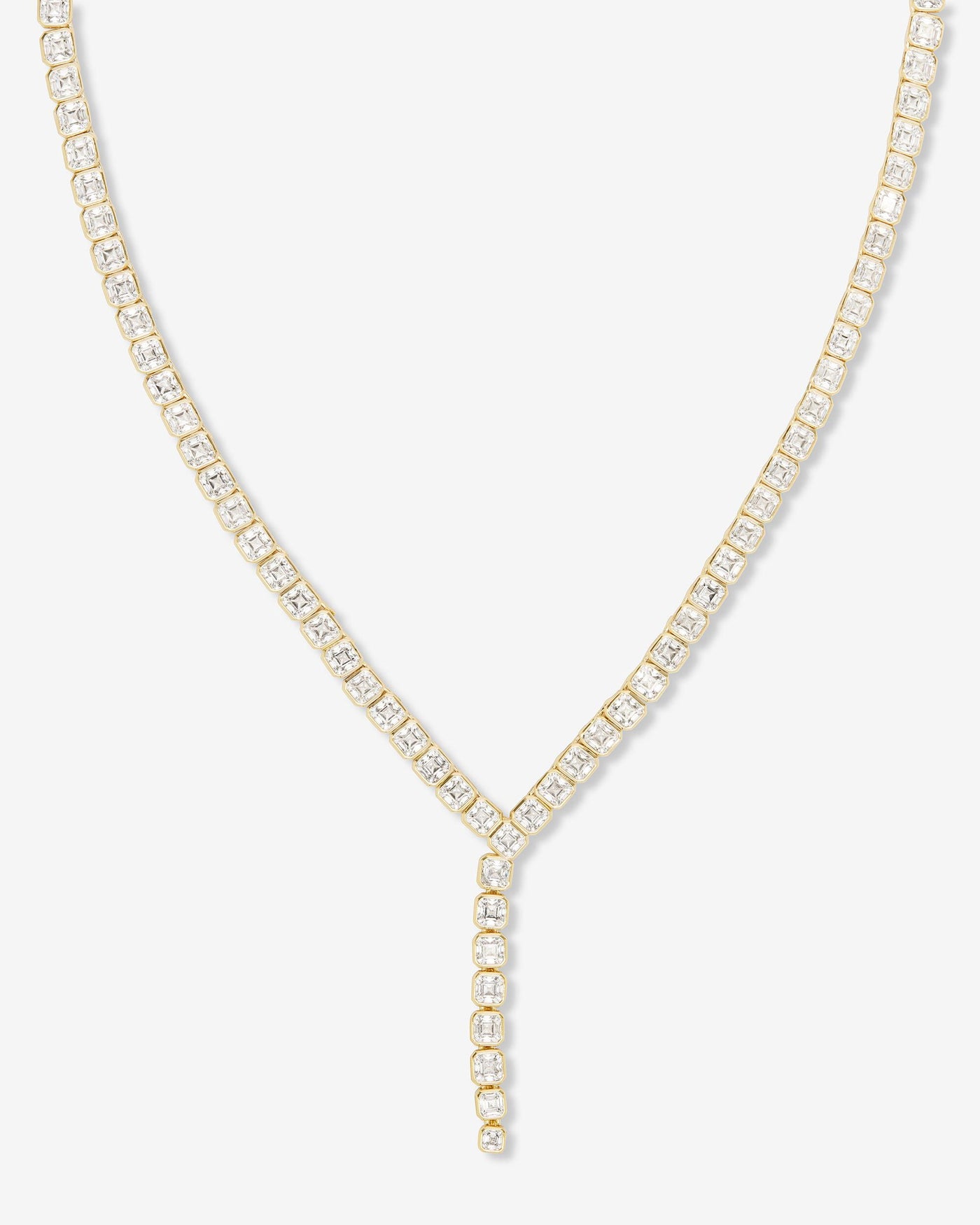 MELINDA MARIA: JULIAN LOVES DIAMONDS NECKLACE- GOLD 18