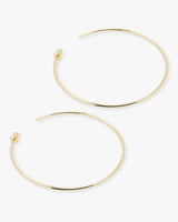 Not Your Average Mom Hoops 3" - Gold