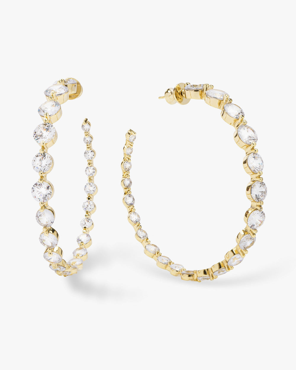 She's An Icon Hoops .75 - Silver
