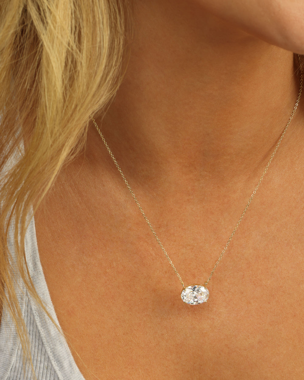 Hello Gorgeous Necklace - Silver