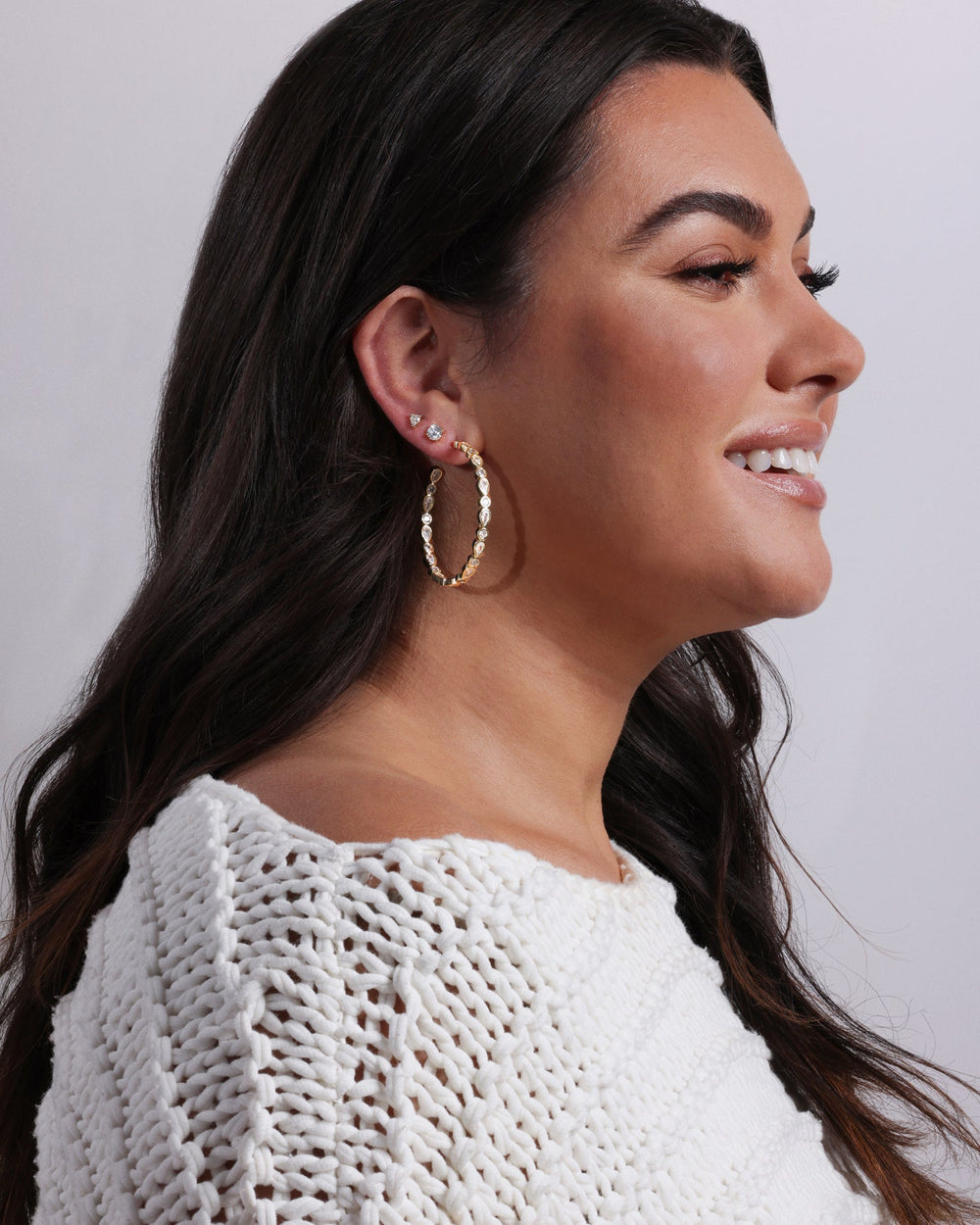 Melinda Maria Ashley Lock Hoops 1