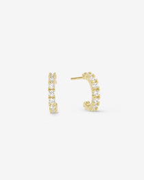 MELINDA MARIA: SHE'S AN ICON BABY HEART NECKLACE-GOLD