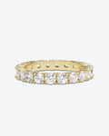 Heiress Ring 3mm - Gold|White Diamondettes