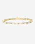 Heiress Tennis Bracelet 3mm - Gold|White Diamondettes