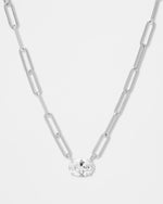 Hello Gorgeous Samantha Chain Necklace - Silver