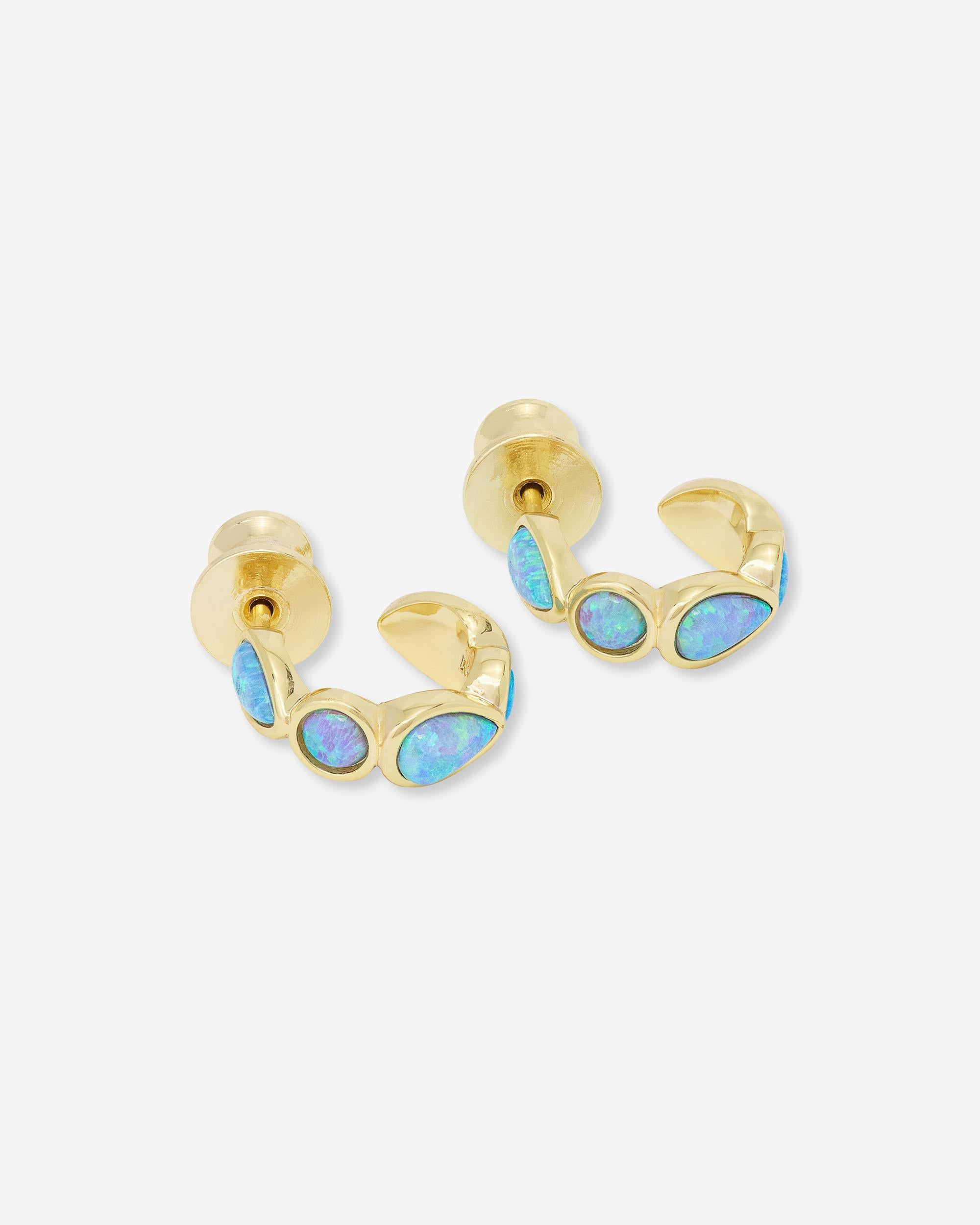 Isla Huggies - Gold|Blue Opal