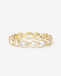 Isla Ring - Gold|White Diamondettes