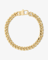 Julian Cuban Chain Bracelet 6.8mm - Gold
