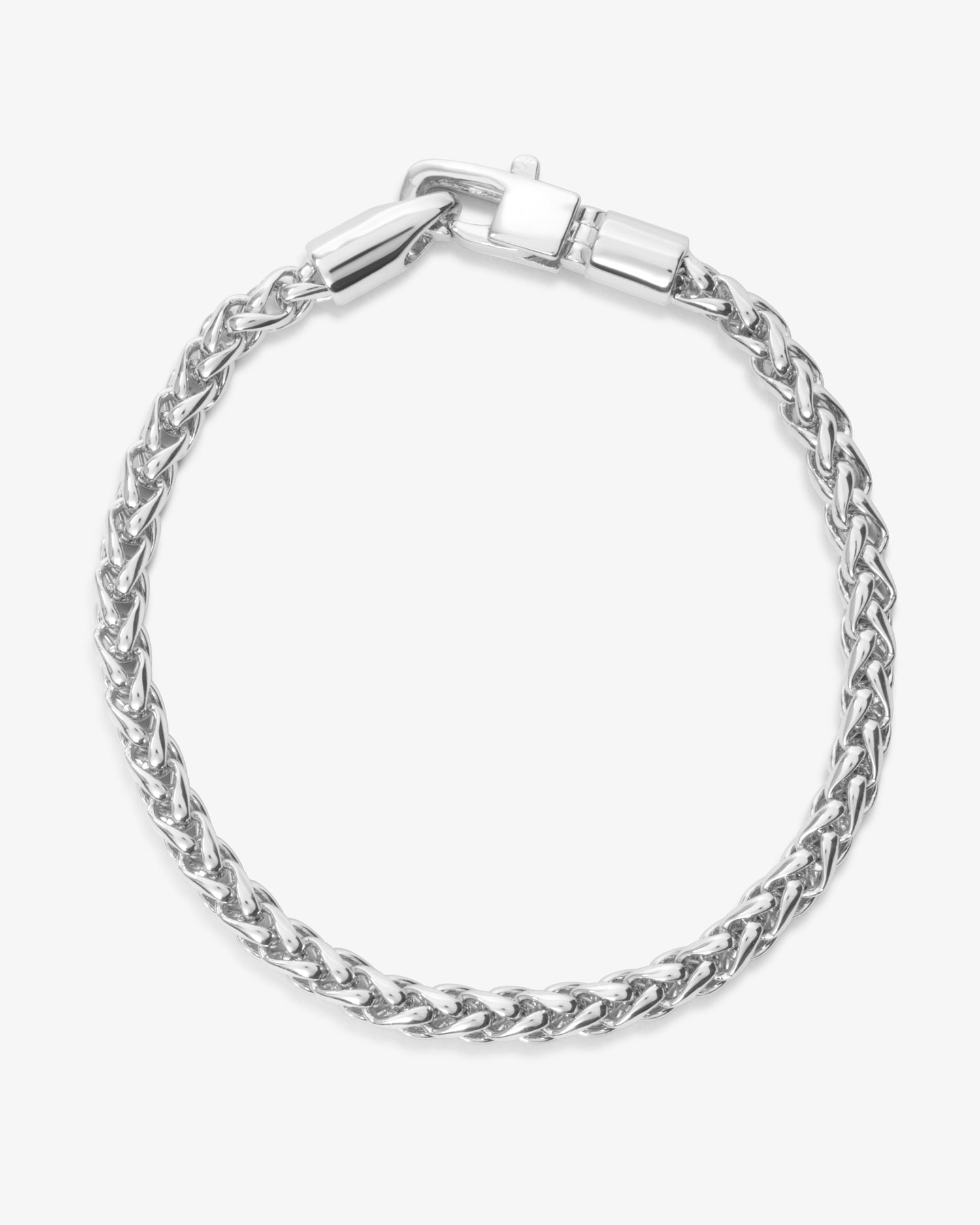 アクセサリー fauvirameFern Chain Bracelet / Silver Harper Franco Chain Bracelet - Sleek Silver Chain for Men & Women
