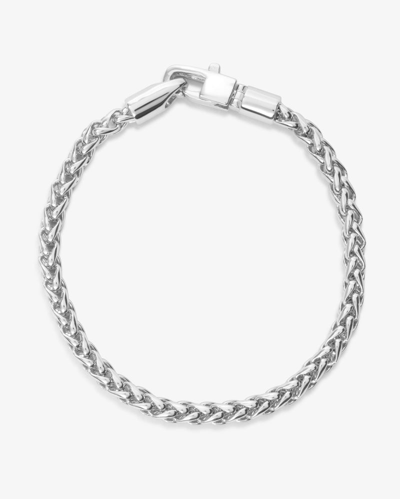 Harper Franco Chain Bracelet - Silver – Melinda Maria Jewelry