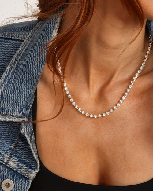 MELINDA MARIA-HEIRESS TENNIS BRACELET 7.5
