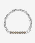 Julian Loves Labradorite Bracelet 5mm - Silver|Labradorite