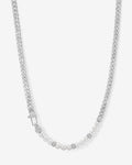 Julian Loves Pearls Necklace 5mm - Silver